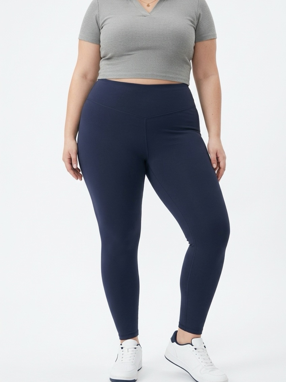 OFFLINE BY AERIE | Navy Blue High Rise Ankle Length Leggings Women’s Size XL